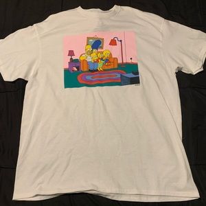 Simpsons White T-Shirt